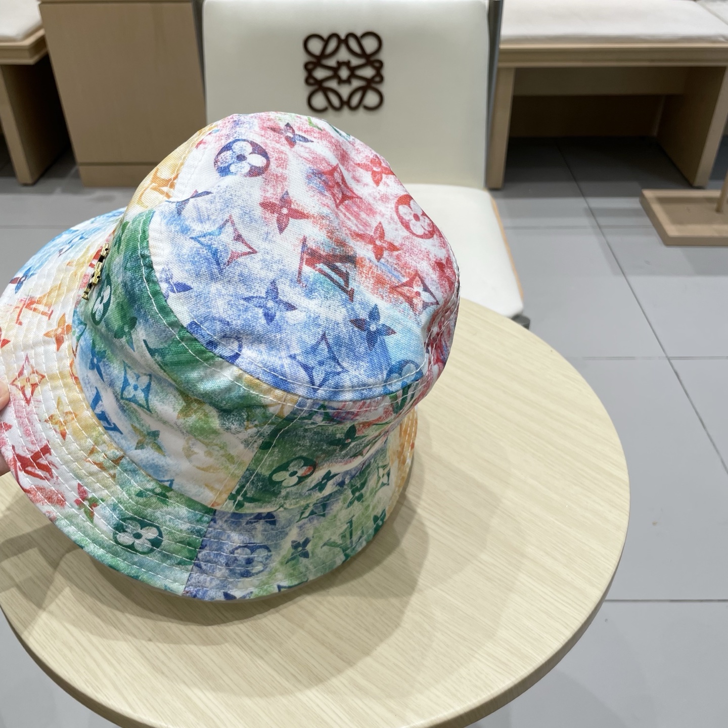 棒球帽 渔夫帽 LV 路易威登新款渔夫帽，头围57cm