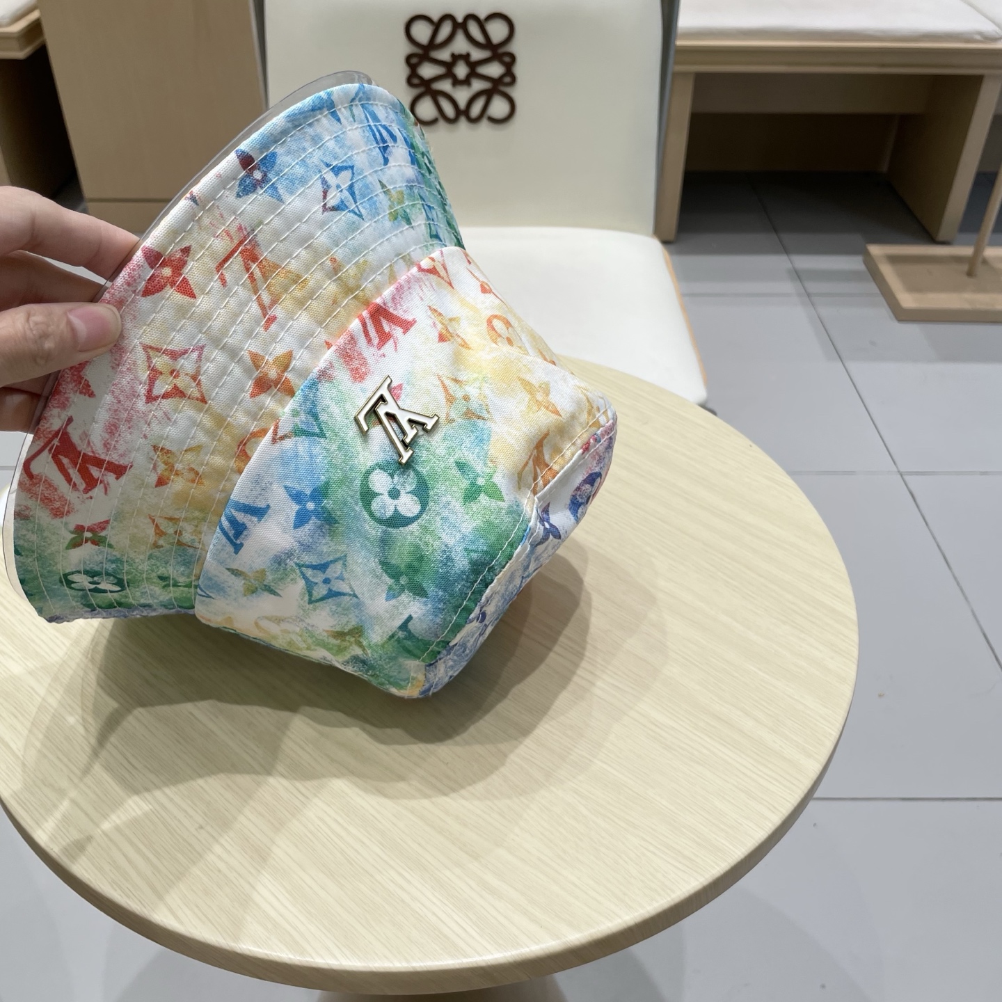 棒球帽 渔夫帽 LV 路易威登新款渔夫帽，头围57cm