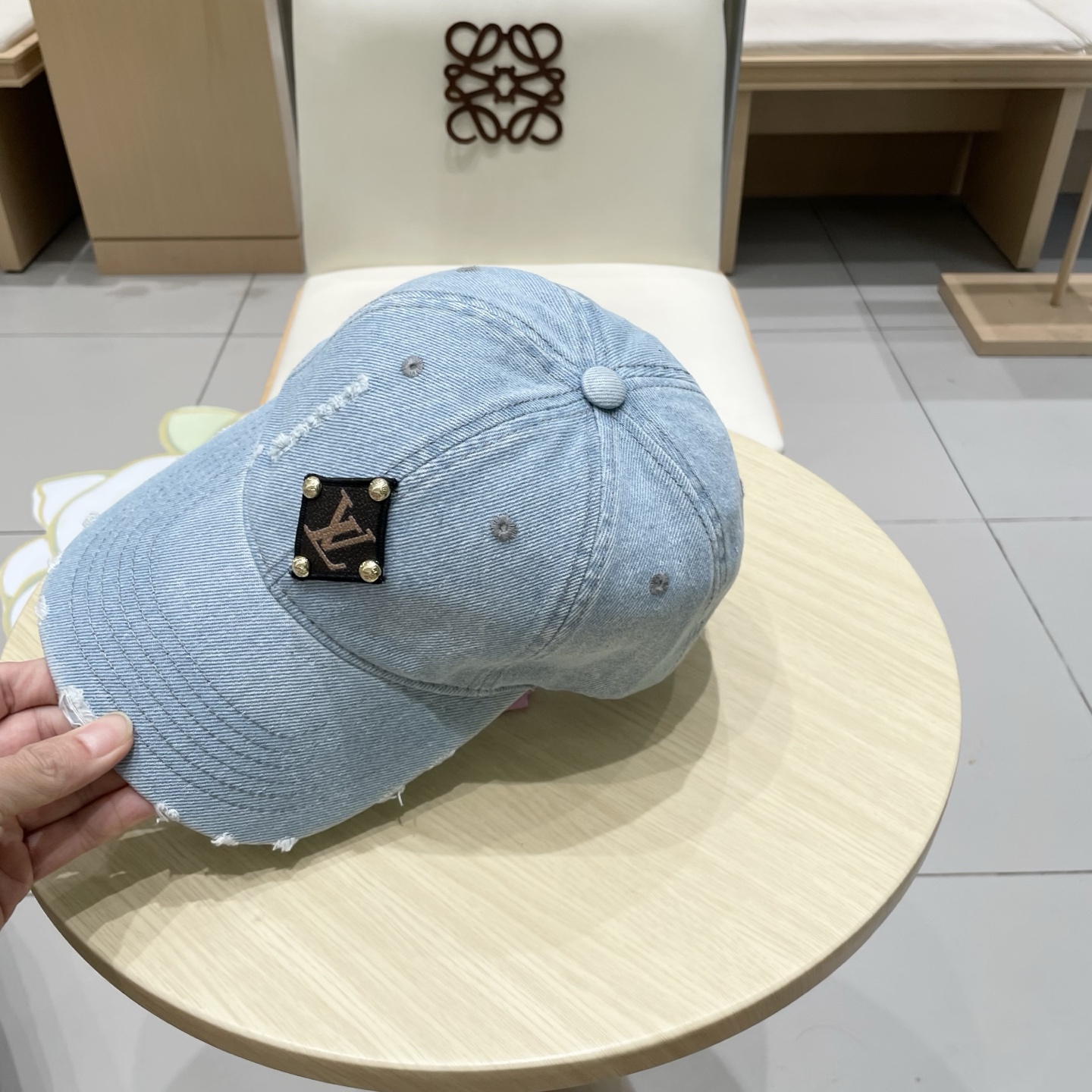  LV路易威登新款原单棒球帽，LV牛仔提花，专柜11开模订制，原版帆布面料 轻盈透气！质量超赞，基础头围