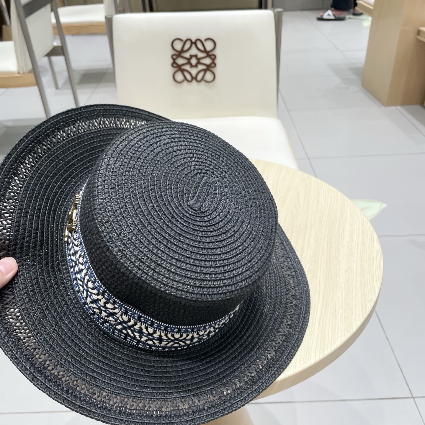  Lv路易威登新款草帽，台湾PP草礼帽 ，高端定制。头围57cm