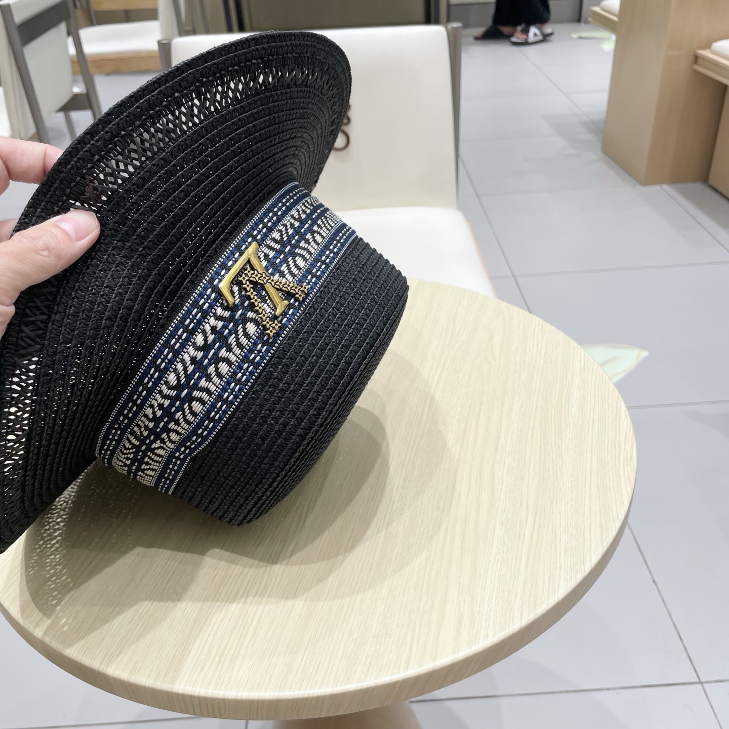  Lv路易威登新款草帽，台湾PP草礼帽 ，高端定制。头围57cm