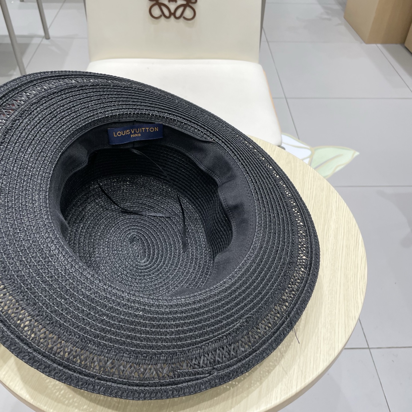  Lv路易威登新款草帽，台湾PP草礼帽 ，高端定制。头围57cm