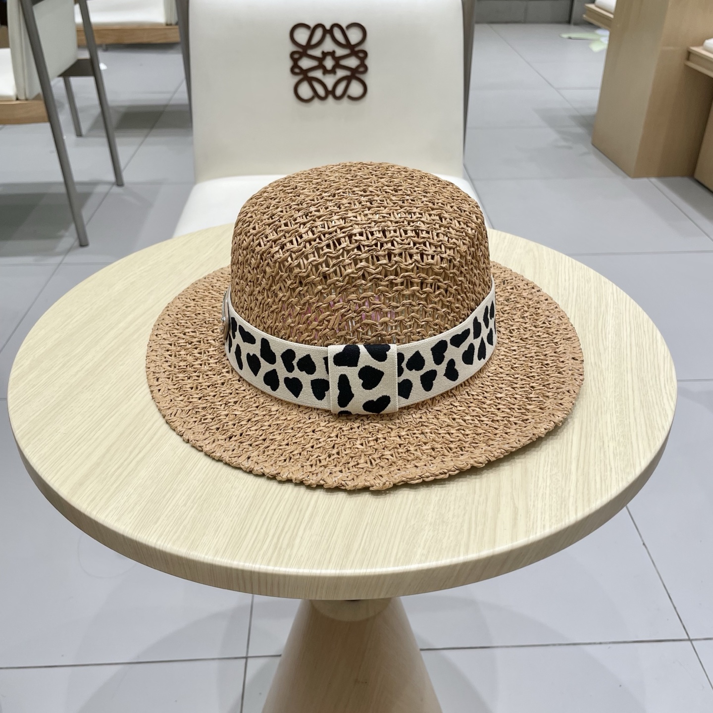  普拉达Prada新款礼帽，遮阳草帽，头围57cm