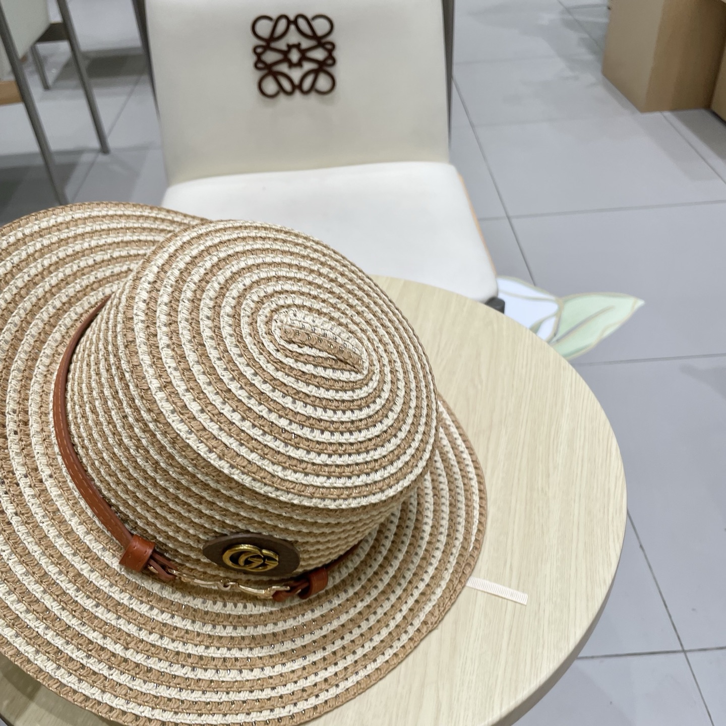  Gucci古奇2025新款草帽，名媛风遮阳帽，，旅游出街必备