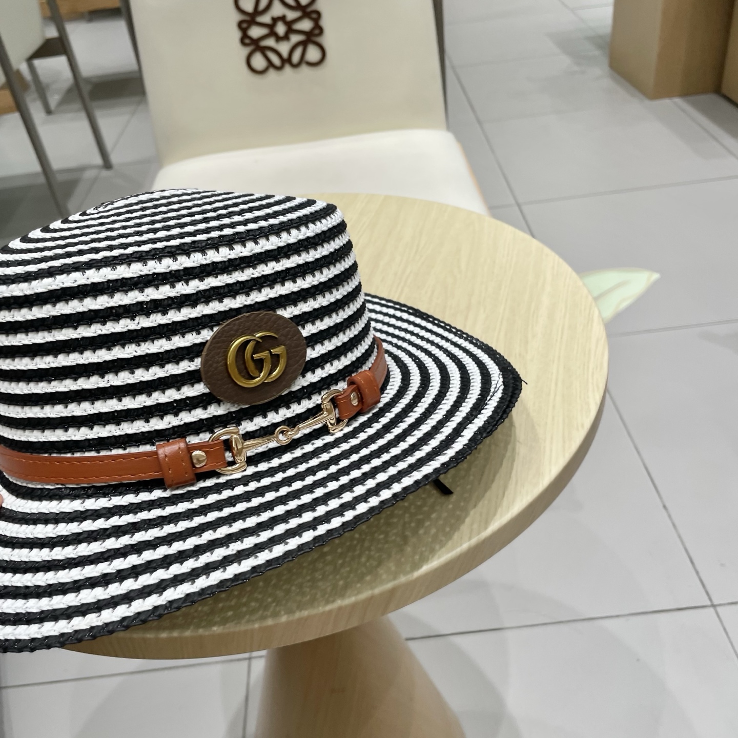  Gucci古奇2025新款草帽，名媛风遮阳帽，，旅游出街必备