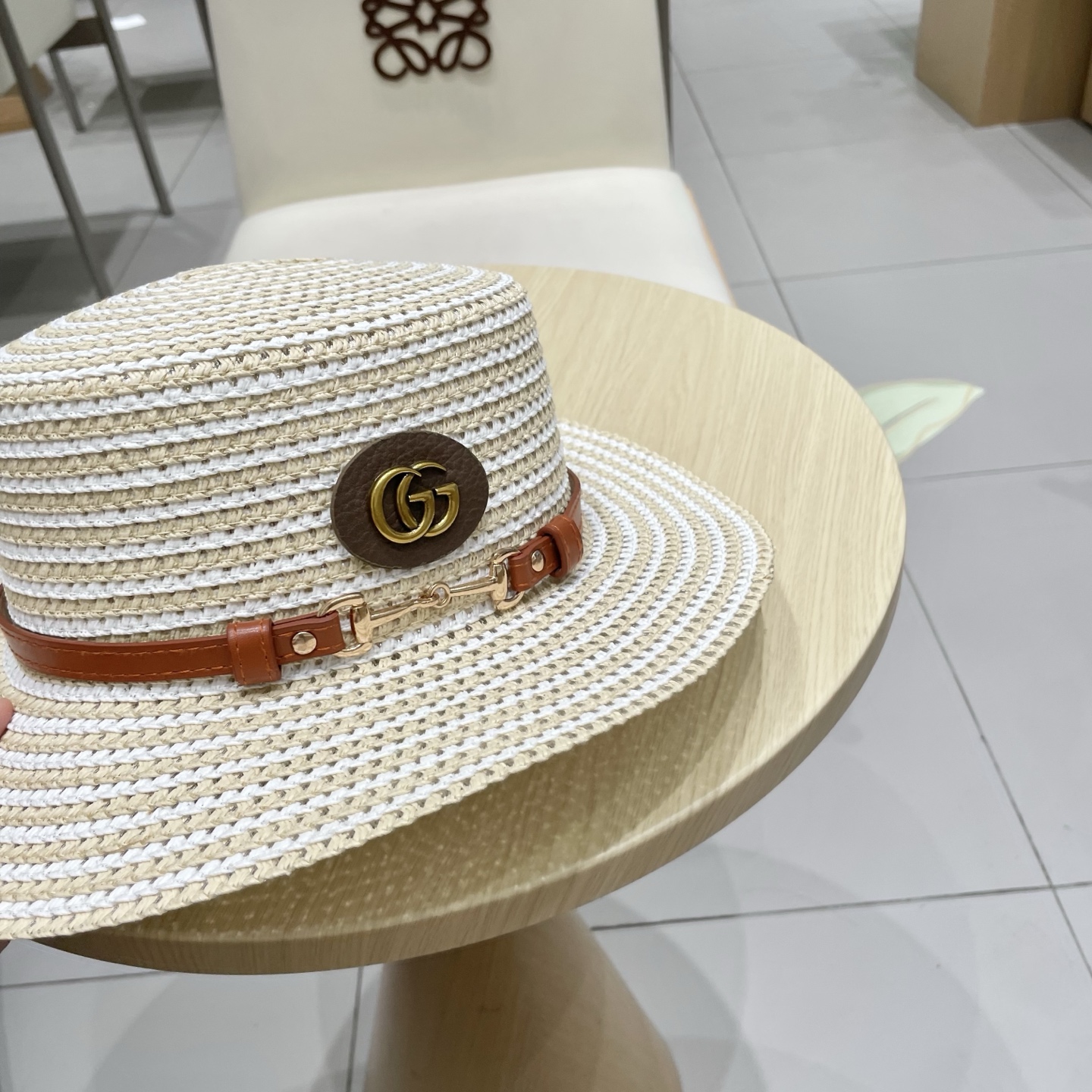  Gucci古奇2025新款草帽，名媛风遮阳帽，，旅游出街必备