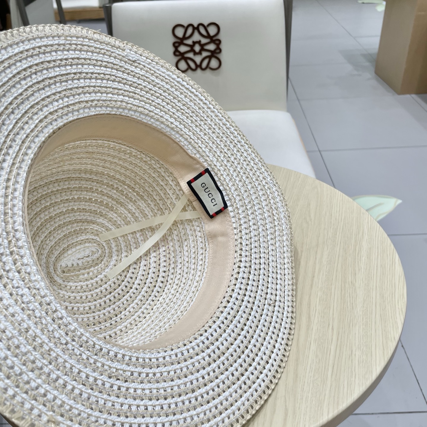  Gucci古奇2025新款草帽，名媛风遮阳帽，，旅游出街必备