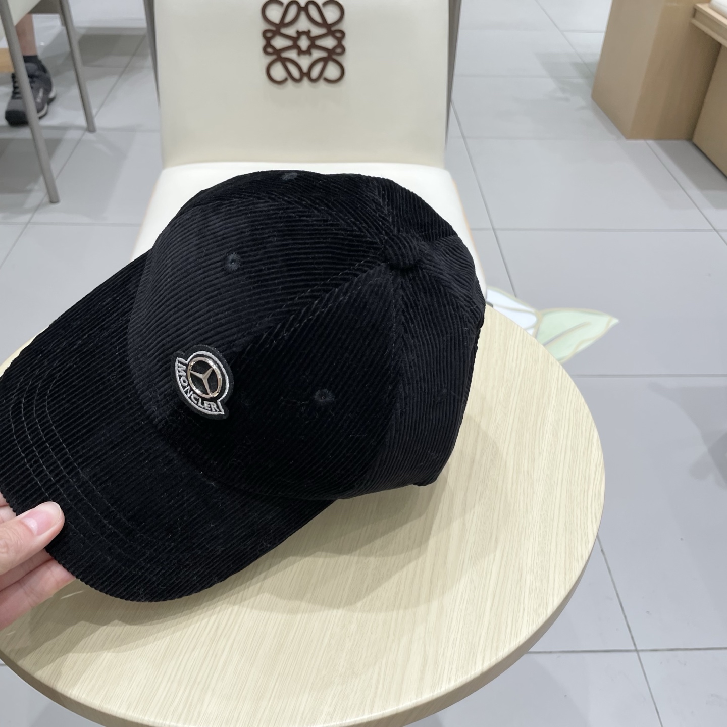 早秋MONCLER新款棒球帽，时尚炸街单品，风格很OK，网红.时尚博主的最爱！高品质舒适透气，凹造型很好