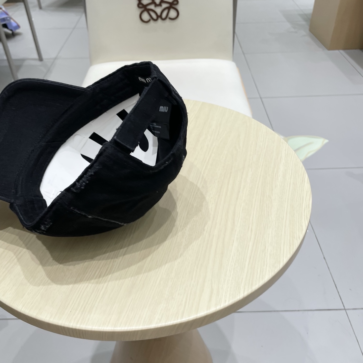   【Miumiu缪缪】新款牛仔订单款刺绣棒球帽🧢大牌款超好搭配，赶紧入手！