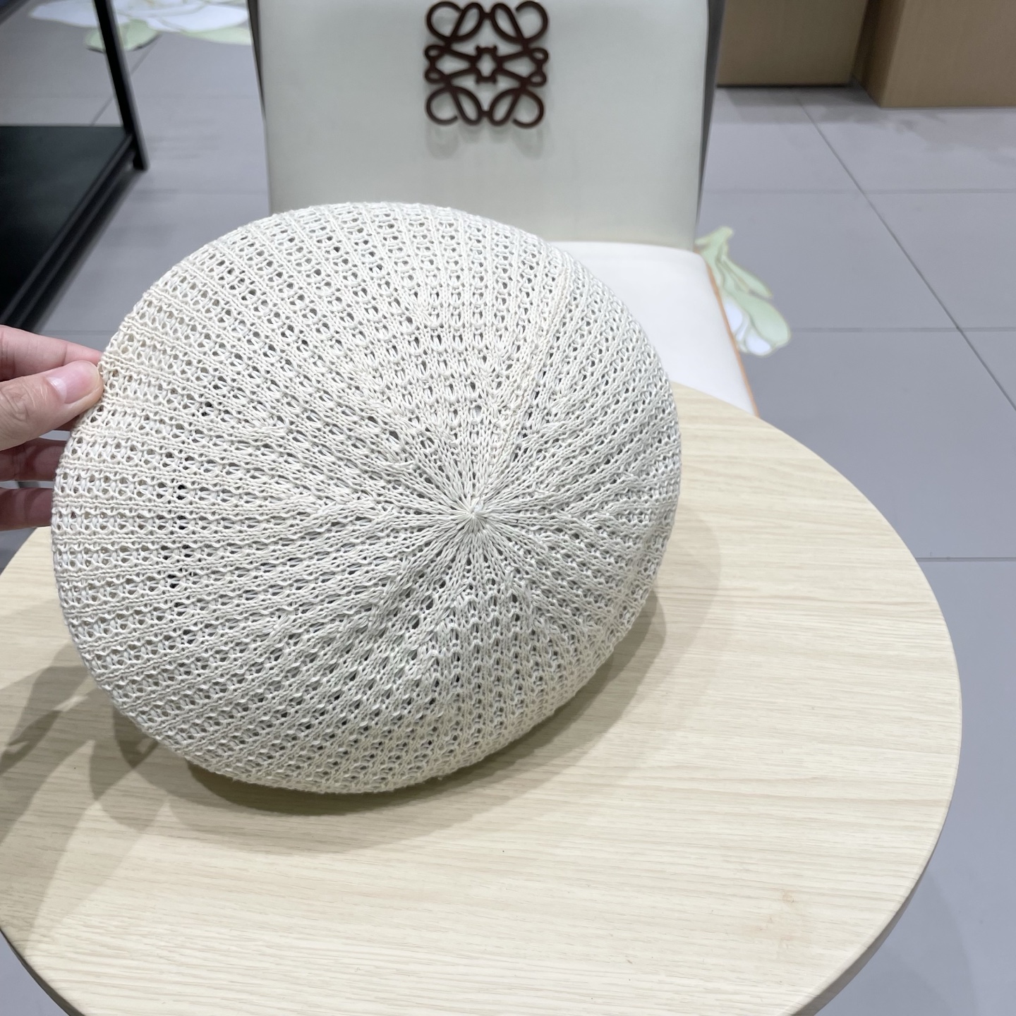  DIOR迪奥定型压皱贝雷帽春夏薄款透气复古画家帽百搭显脸小蓓蕾帽子女