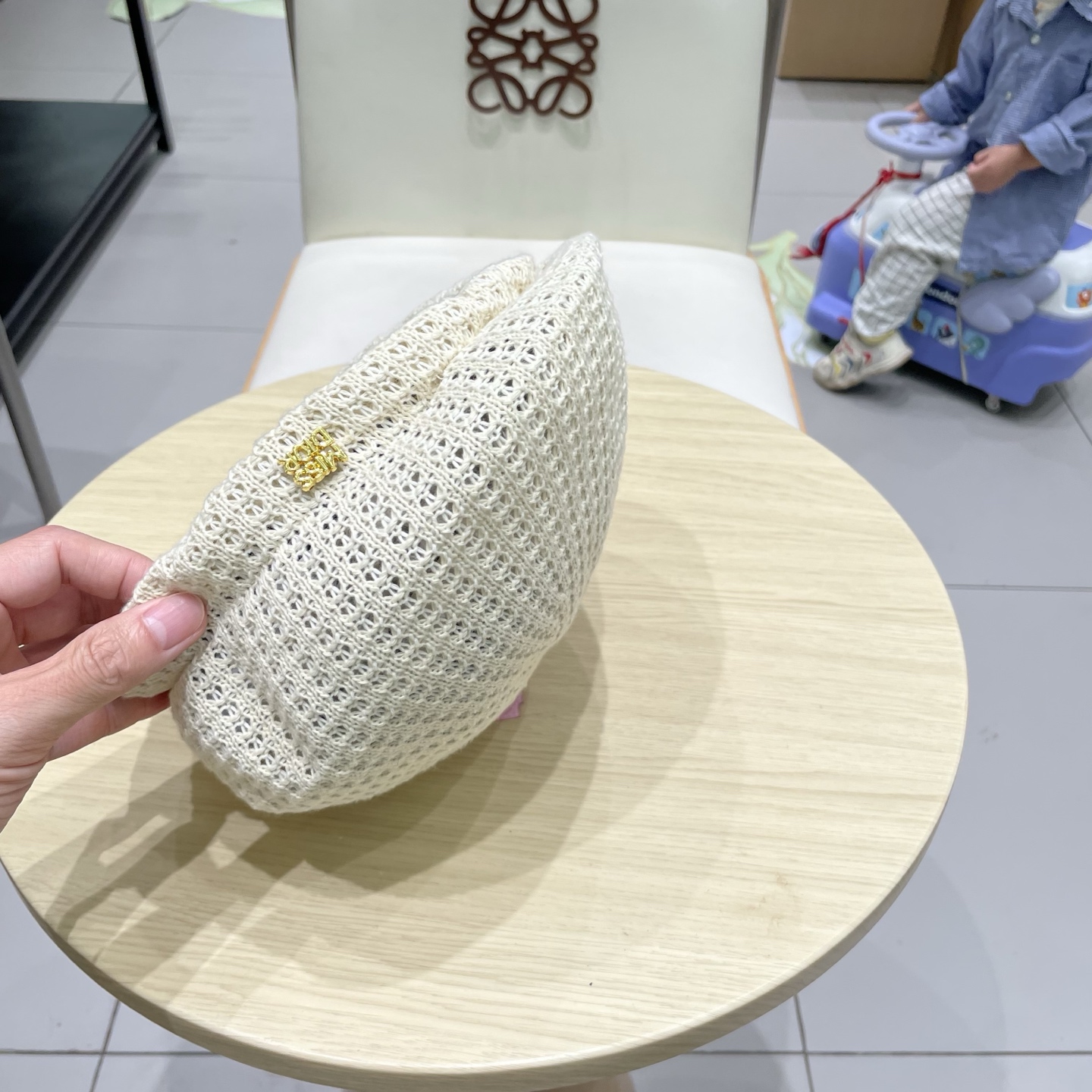  DIOR迪奥定型压皱贝雷帽春夏薄款透气复古画家帽百搭显脸小蓓蕾帽子女