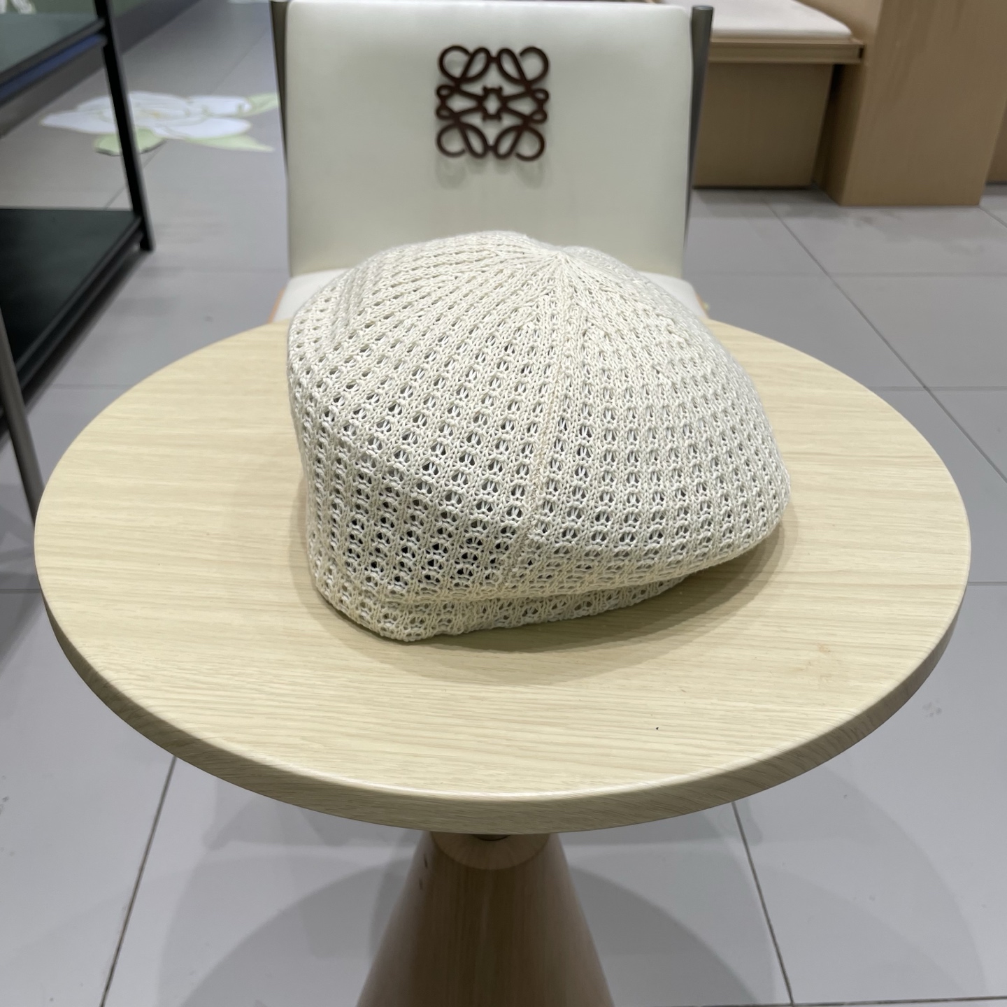  DIOR迪奥定型压皱贝雷帽春夏薄款透气复古画家帽百搭显脸小蓓蕾帽子女