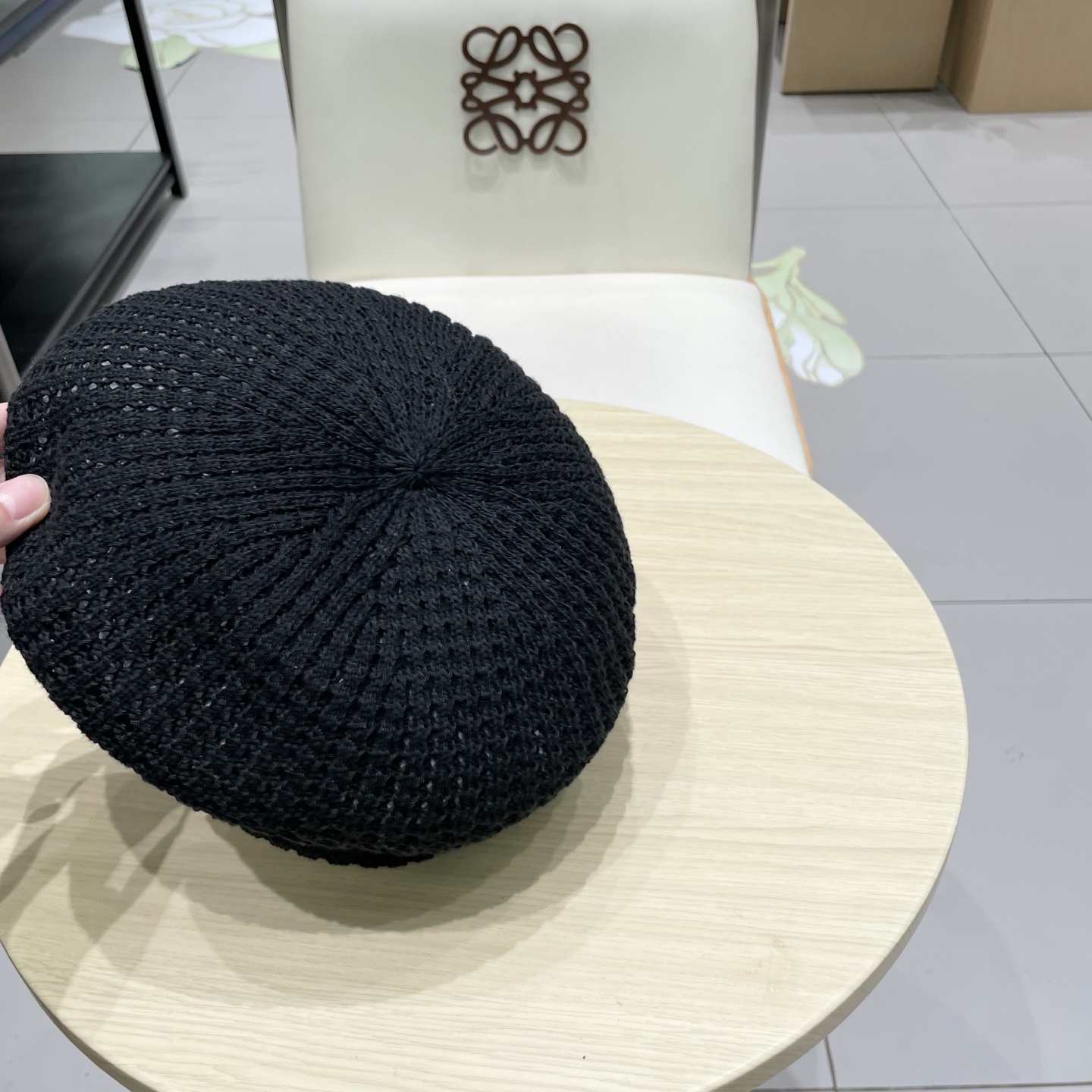  DIOR迪奥定型压皱贝雷帽春夏薄款透气复古画家帽百搭显脸小蓓蕾帽子女