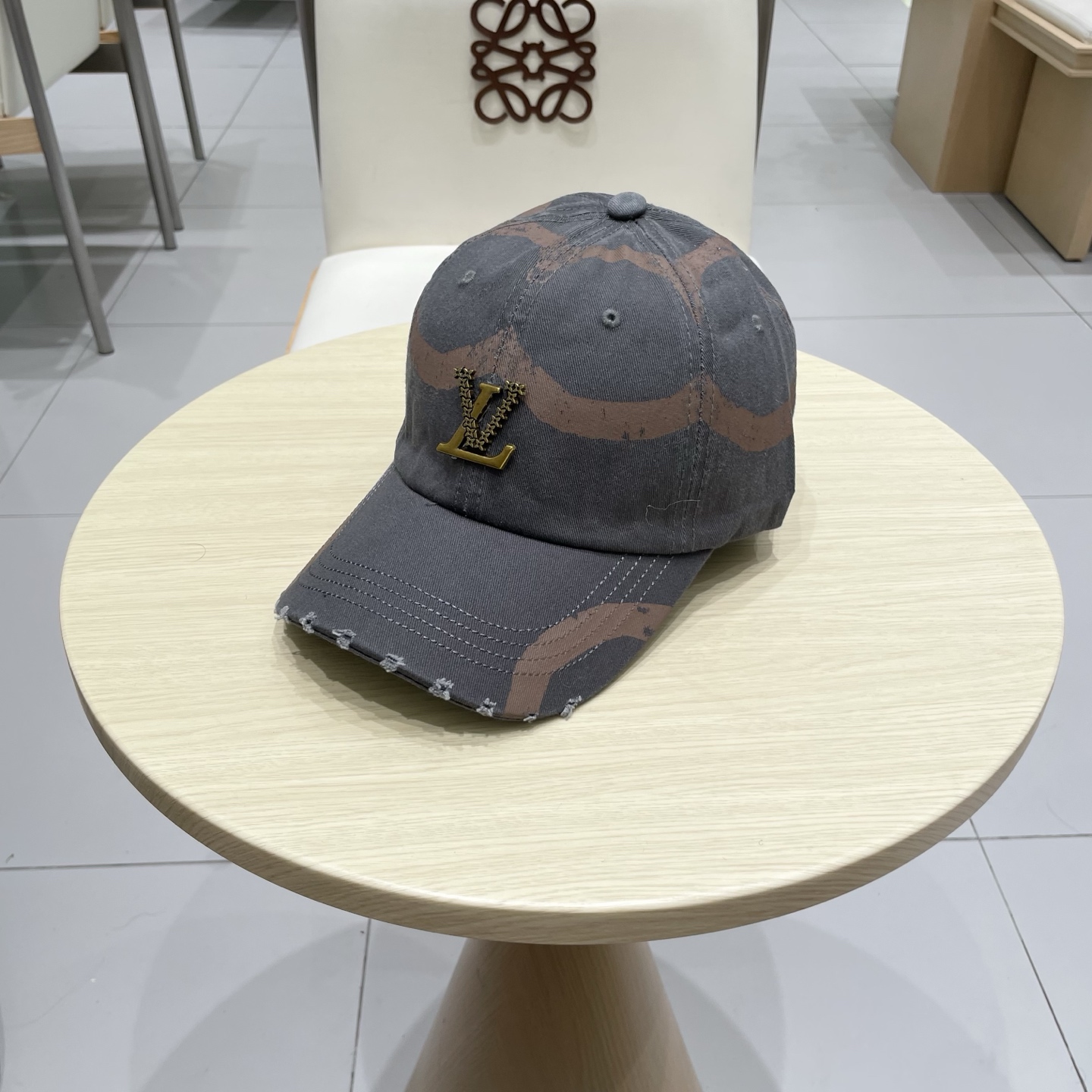  LV路易威登 专柜新款提花款棒球帽🧢很潮！休闲运动款，经典制作，超级好搭衣服！显脸小