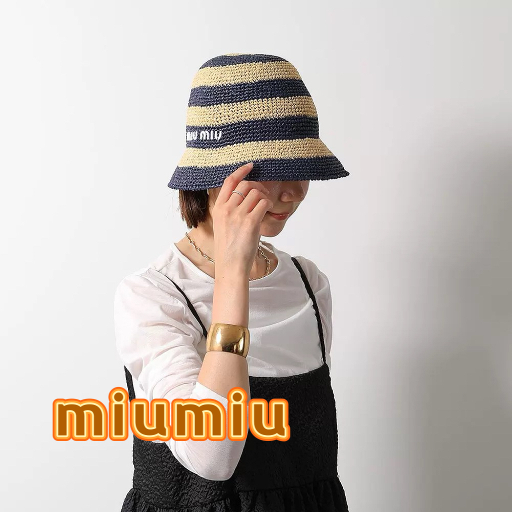  MIUMIU 渔夫帽 女士标志刺绣