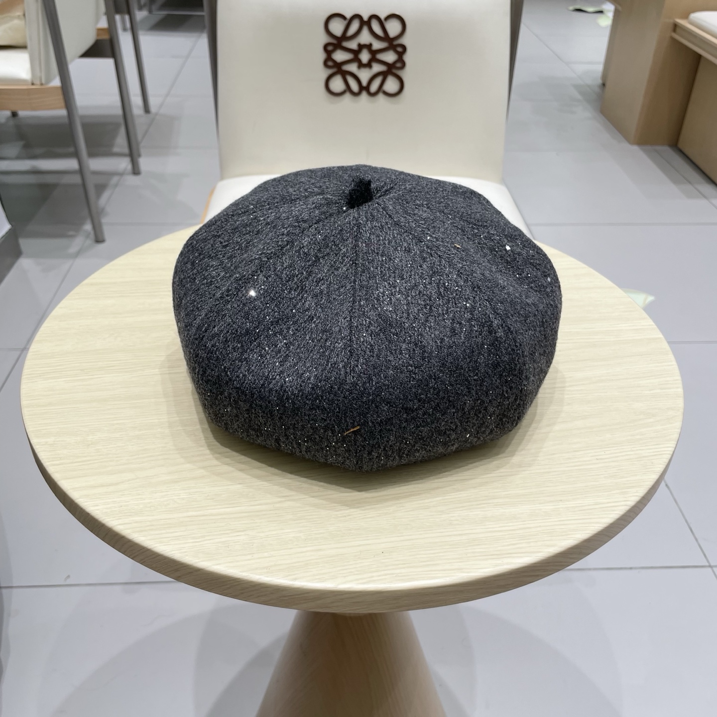  chanel香奈儿珍珠气质贝雷帽女秋冬款透气百搭复古时尚画家帽