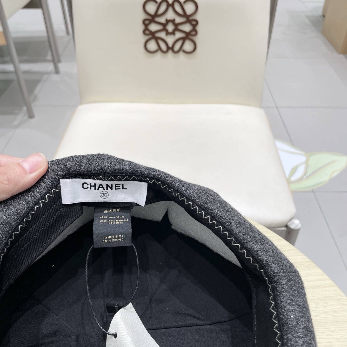  chanel香奈儿珍珠气质贝雷帽女秋冬款透气百搭复古时尚画家帽