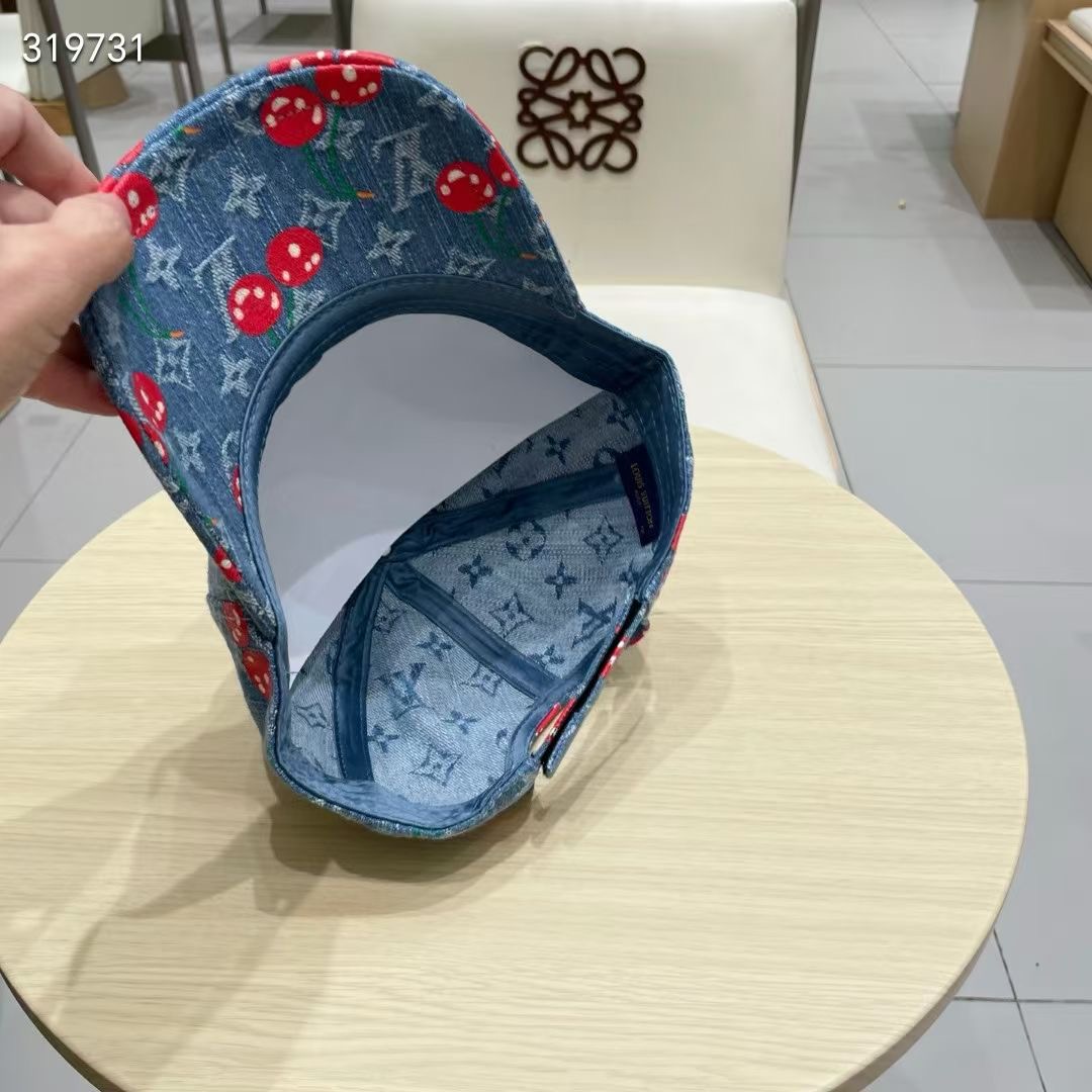 棒球帽 渔夫帽 LV牛仔渔夫帽，头围57cm