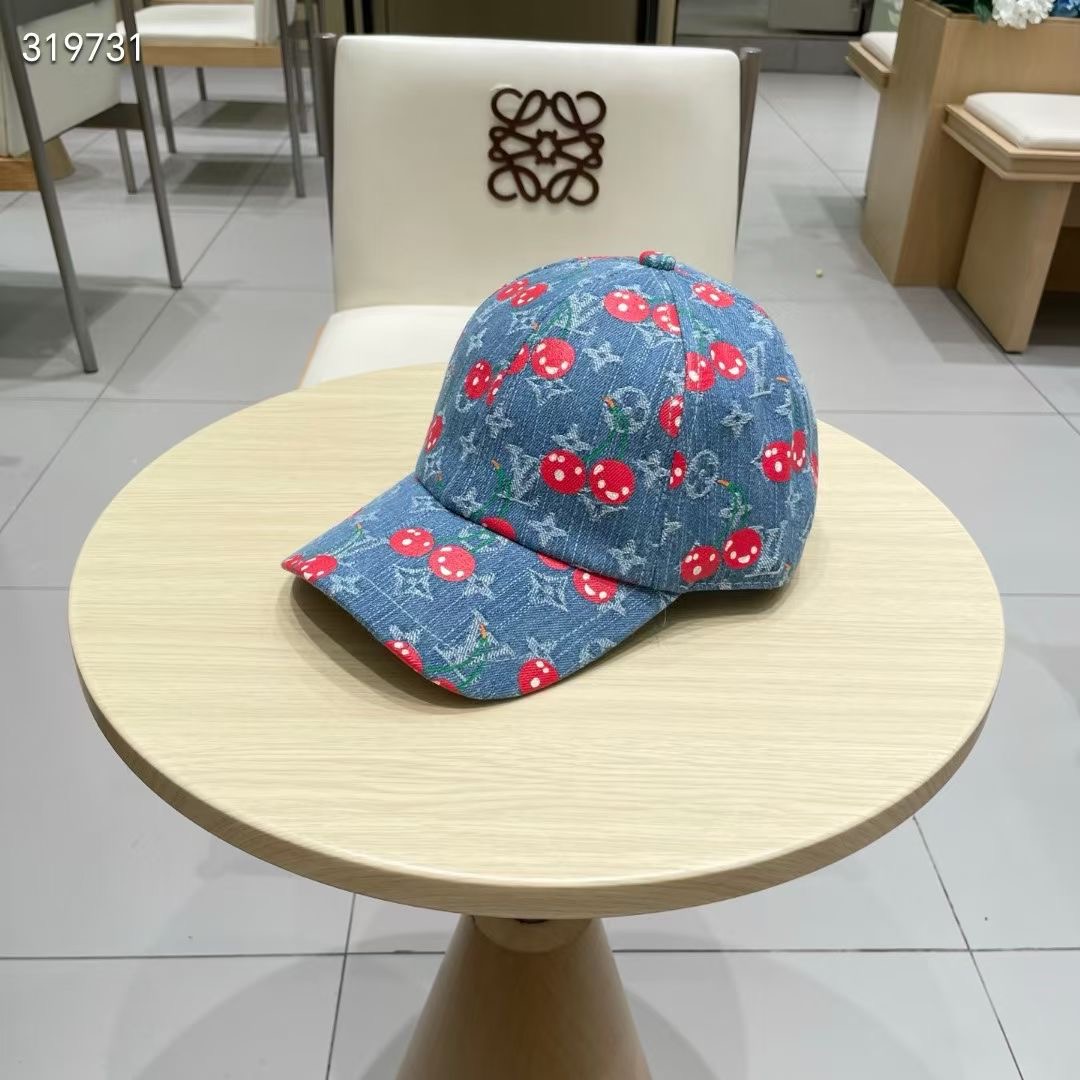 棒球帽 渔夫帽 LV牛仔渔夫帽，头围57cm