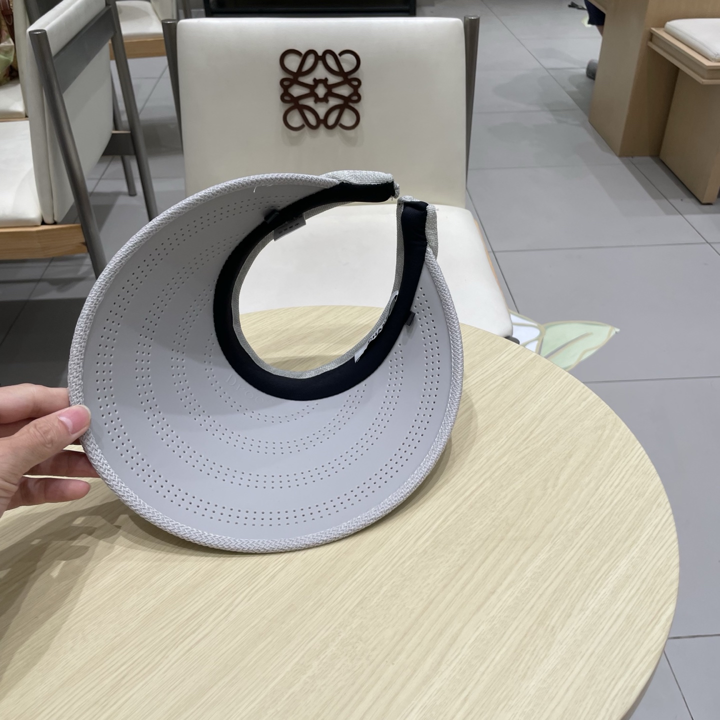  chanel香奈儿防晒遮阳帽子女夏天大帽檐棉麻透气孔空顶防紫外线骑行户外