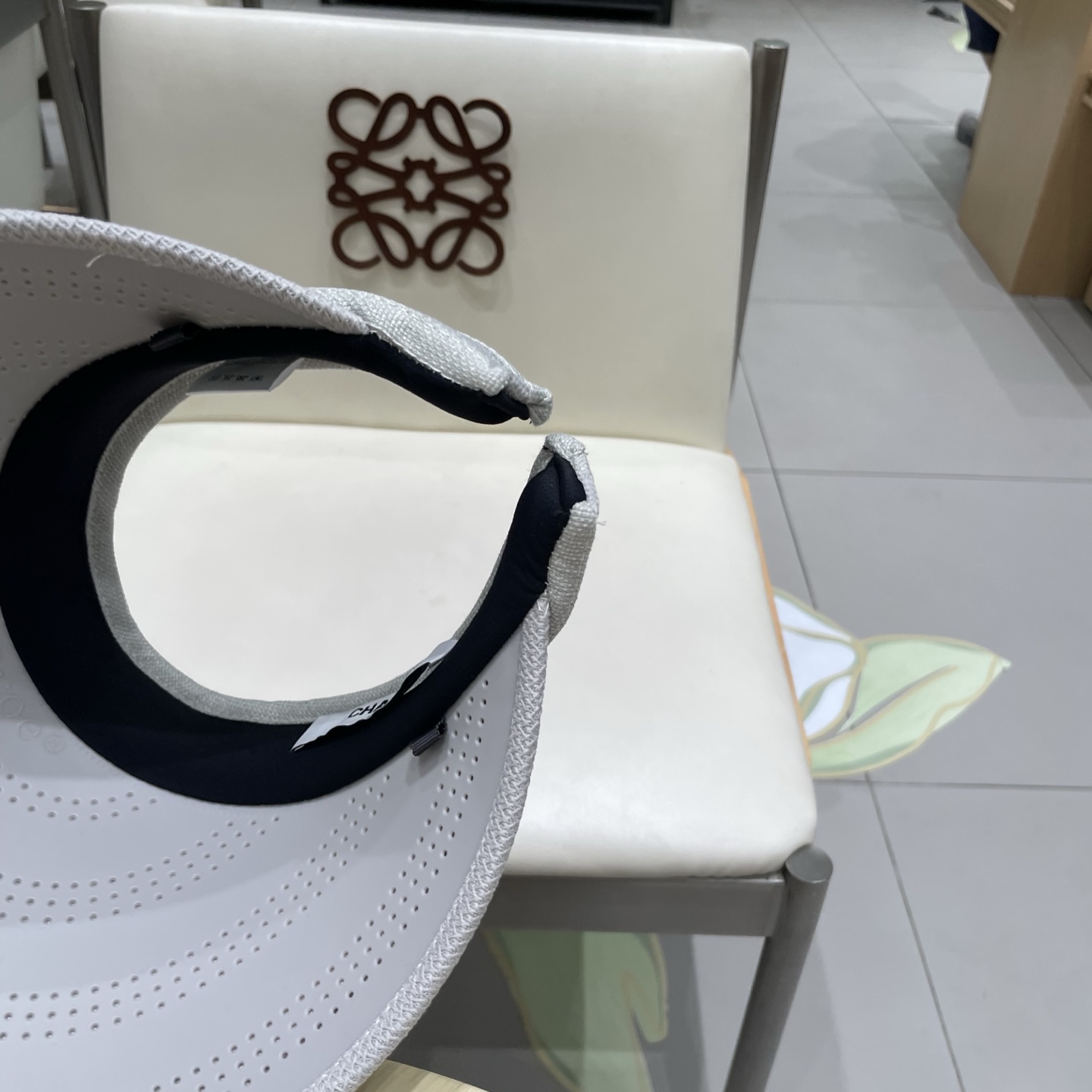  chanel香奈儿防晒遮阳帽子女夏天大帽檐棉麻透气孔空顶防紫外线骑行户外