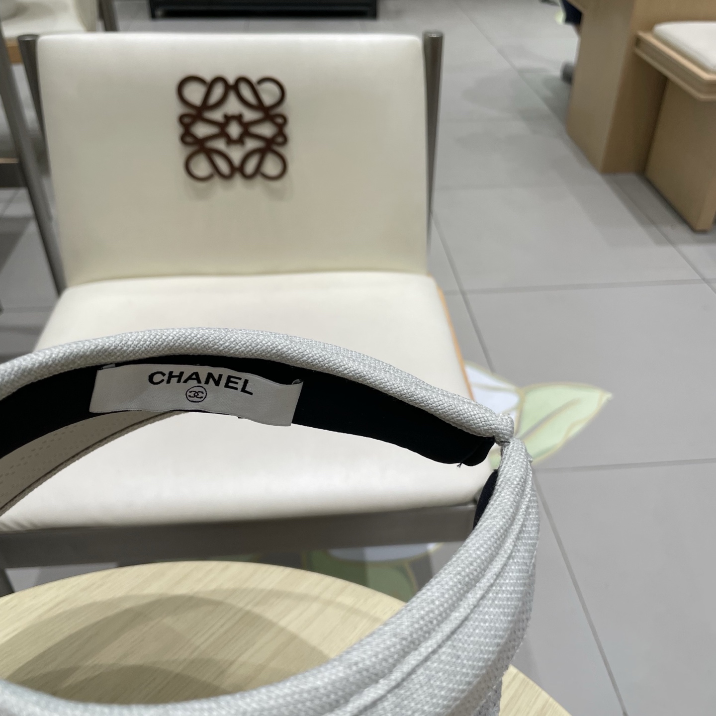  chanel香奈儿防晒遮阳帽子女夏天大帽檐棉麻透气孔空顶防紫外线骑行户外