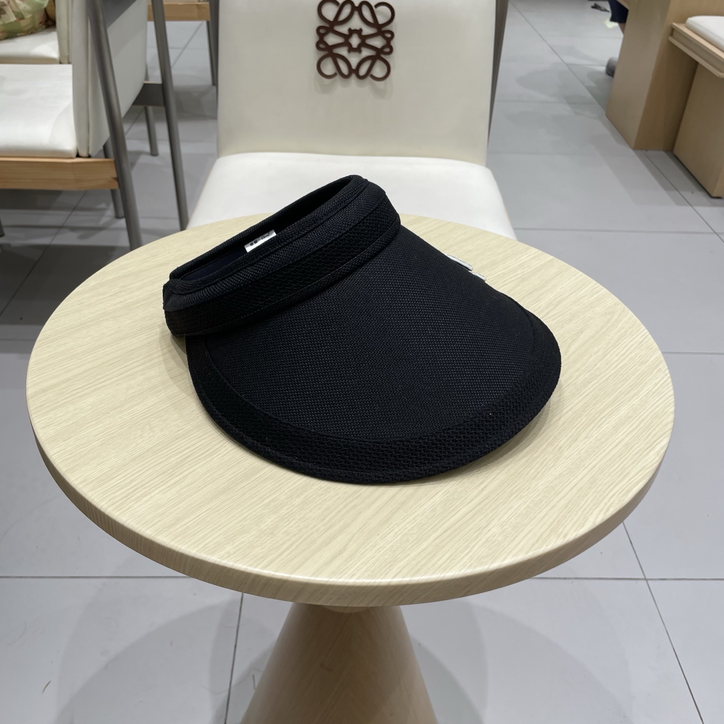  chanel香奈儿防晒遮阳帽子女夏天大帽檐棉麻透气孔空顶防紫外线骑行户外