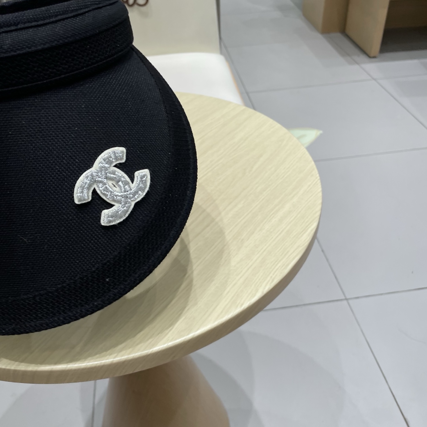  chanel香奈儿防晒遮阳帽子女夏天大帽檐棉麻透气孔空顶防紫外线骑行户外