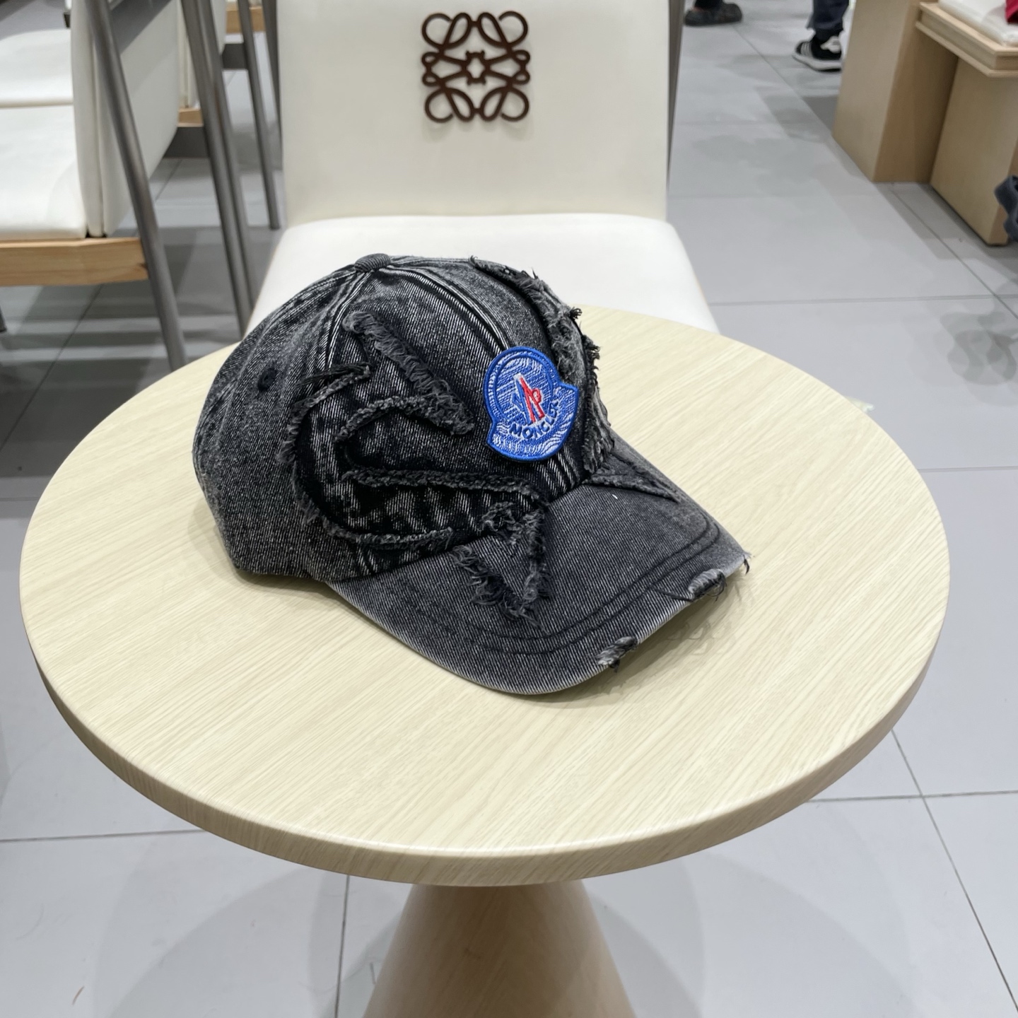   2025春夏新款 蒙口MONCLER棒球帽，年轻时尚潮人穿搭色系，视觉效果超强，立体字母，好看有质感