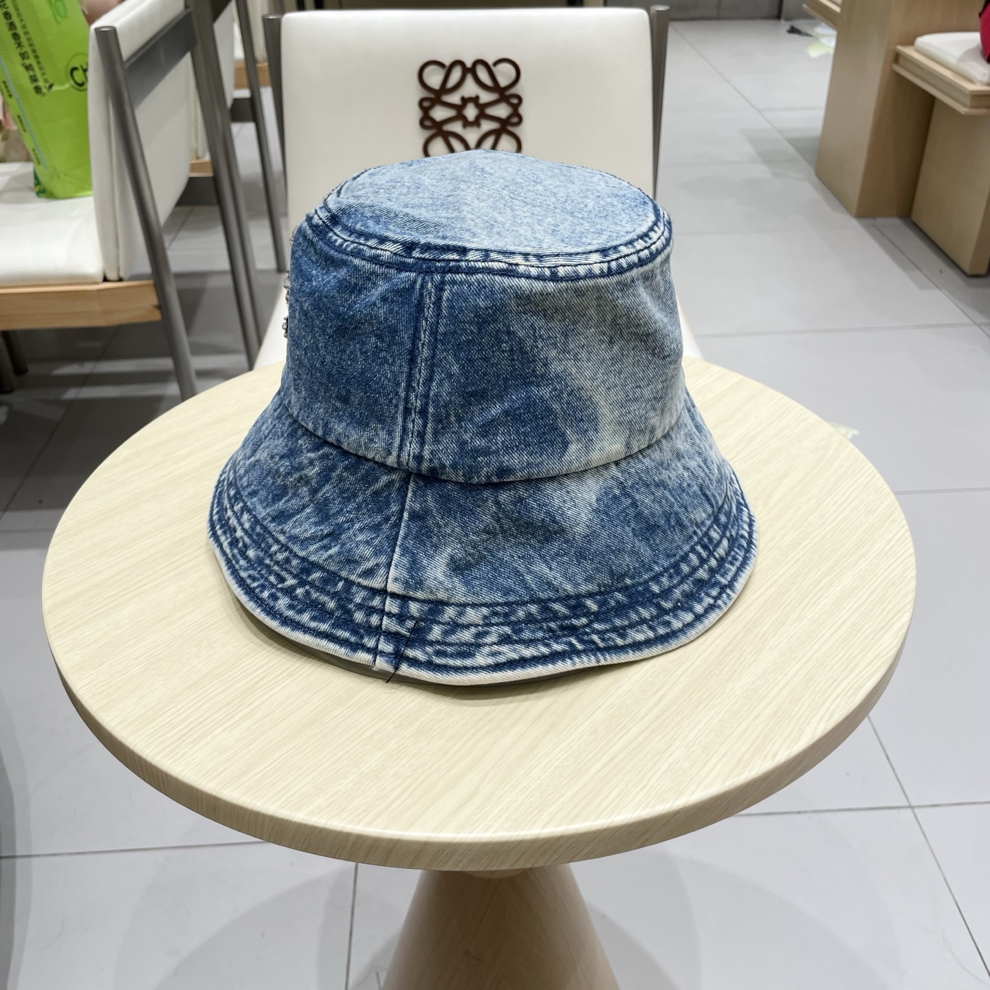  Chrome Hearts 克罗心💓2025秋新款复古水洗做旧牛仔盆帽渔夫帽户外遮阳帽软牛仔渔夫帽