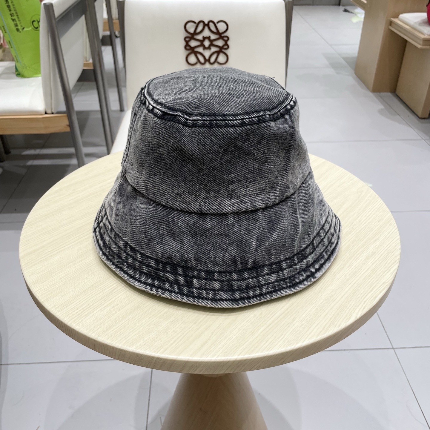  Chrome Hearts 克罗心💓2025秋新款复古水洗做旧牛仔盆帽渔夫帽户外遮阳帽软牛仔渔夫帽