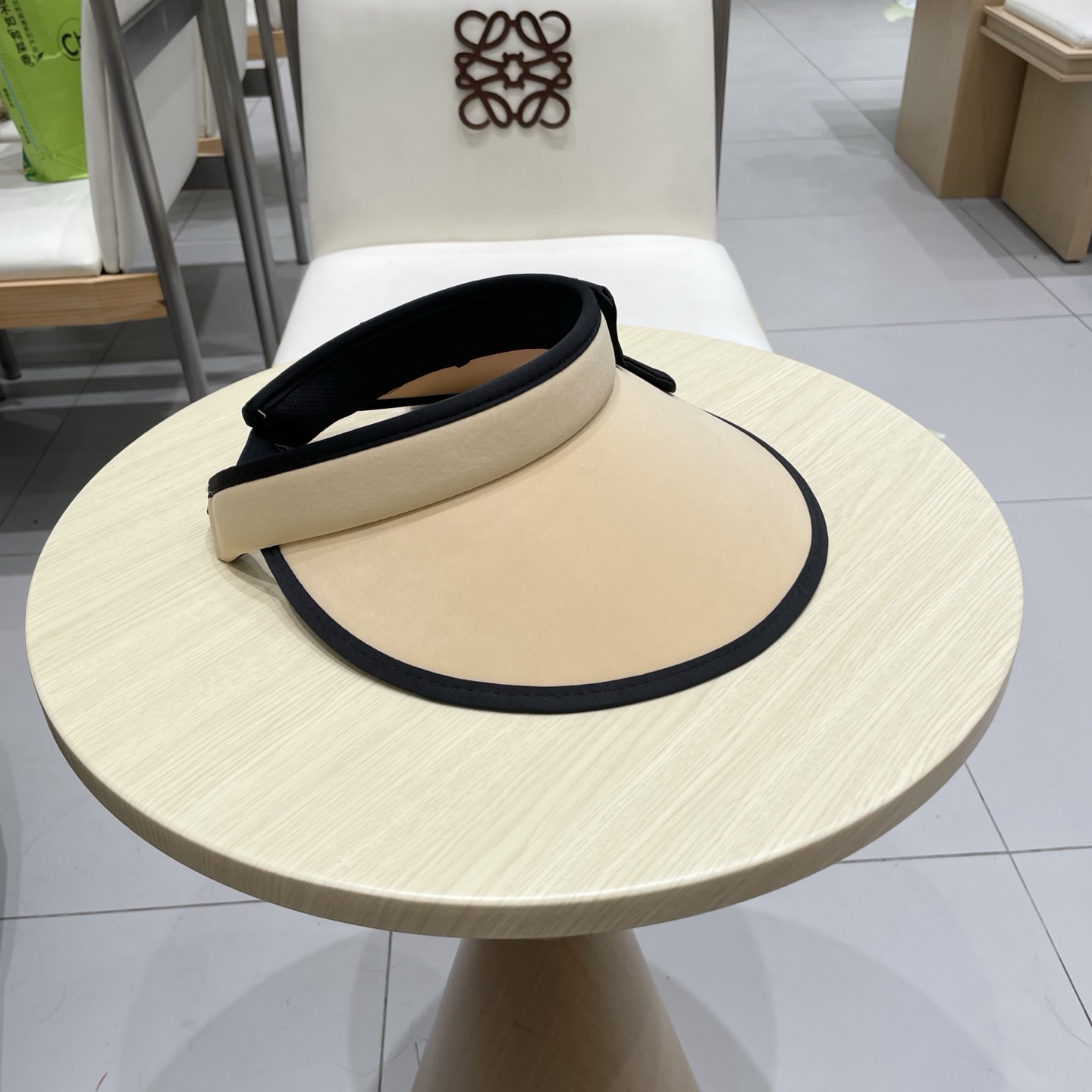  chanel香奈儿少女感蝴蝶结空顶帽女大檐发箍遮阳帽子夏季出游冰丝防晒帽遮脸