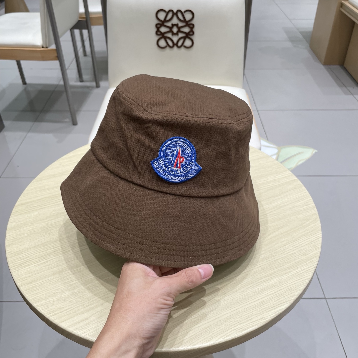  Moncler蒙口2025新款秋款渔夫帽，经典流行款，质量超赞，