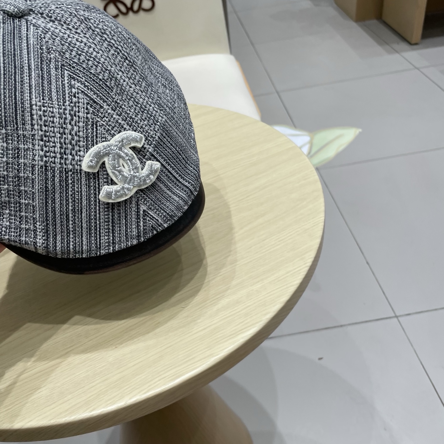  chanel香奈儿25秋冬新款复古文艺格纹前进帽时尚百搭八角帽英伦透气皮檐画家帽