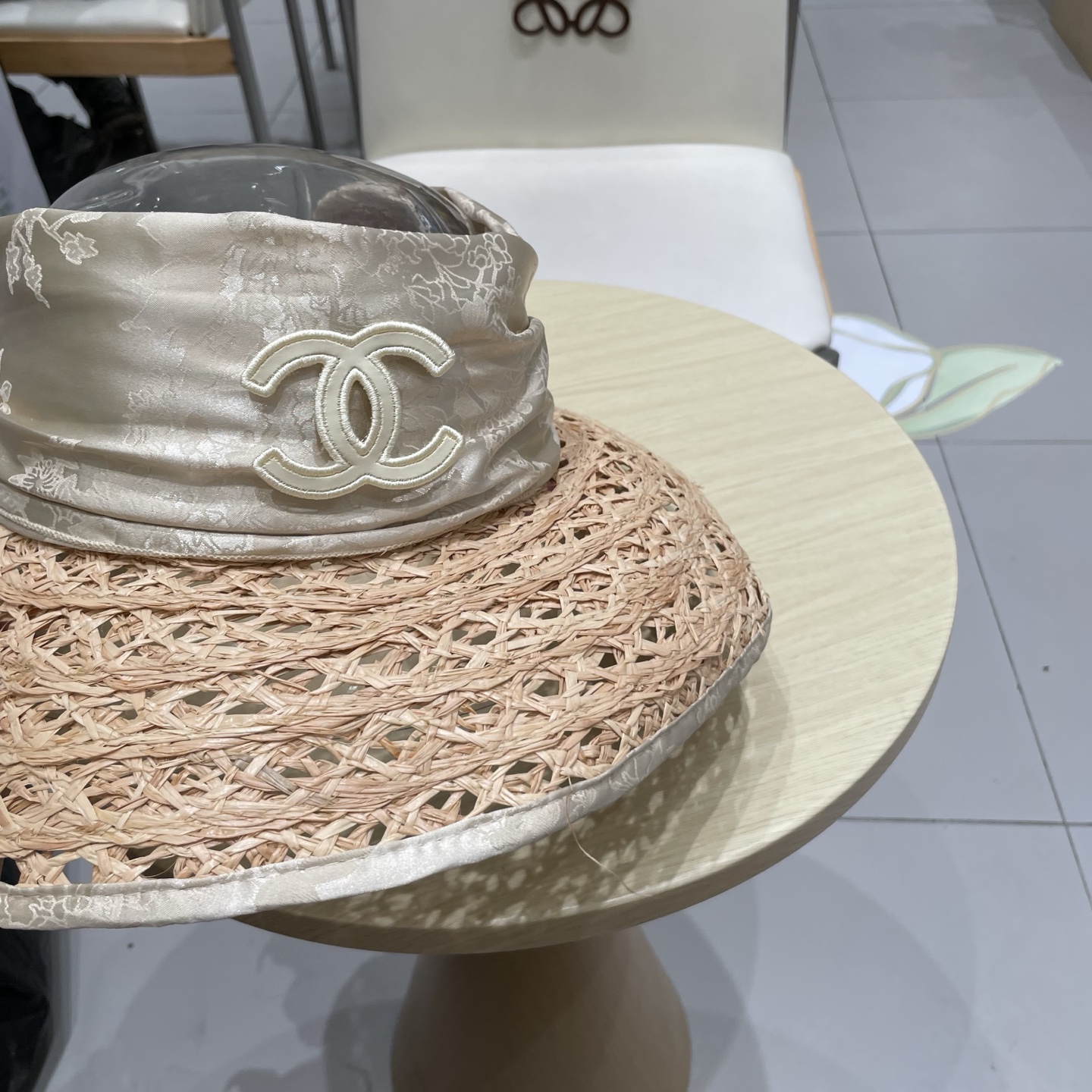  chanel2025年新款夏季帽子女遮阳防晒太阳帽夏季时尚网面透气蝴蝶结空顶