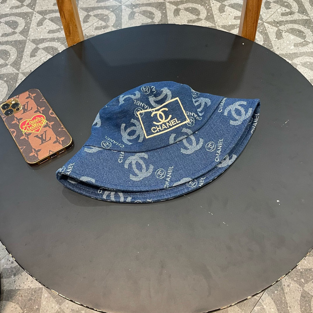   牛仔帽女春夏四季款渔夫帽子户外登山防晒露营徒步卷边辣妹盆