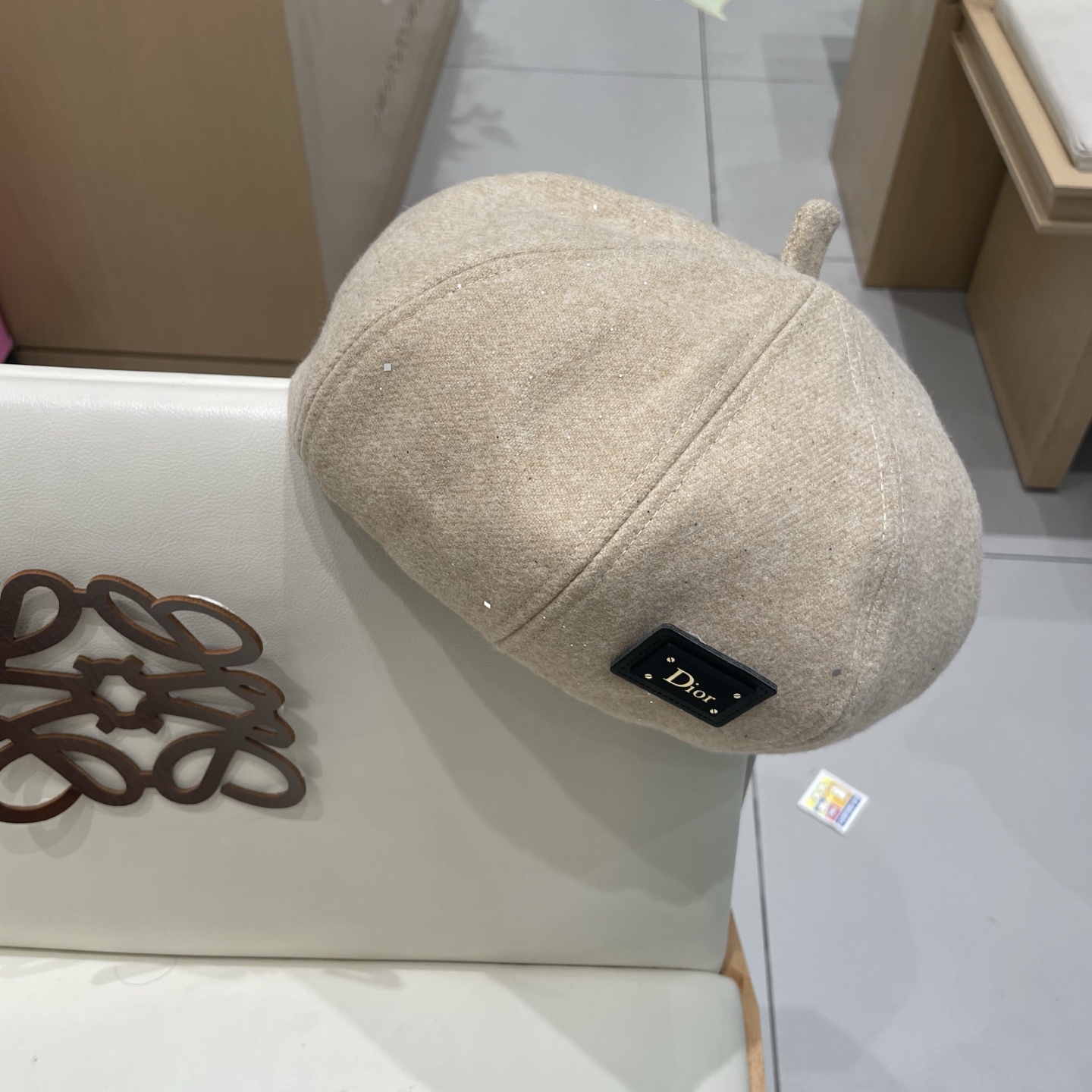 dior迪奥贝雷帽女秋冬英伦百搭保暖蓓蕾帽潮加绒加厚保暖日系画家帽南瓜帽