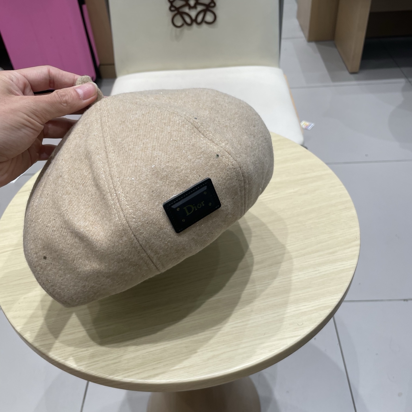 dior迪奥贝雷帽女秋冬英伦百搭保暖蓓蕾帽潮加绒加厚保暖日系画家帽南瓜帽