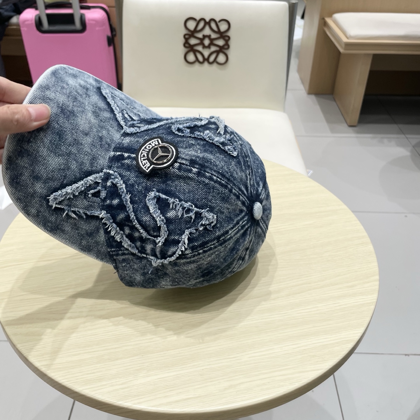  蒙口MONCLER新款棒球帽，时尚炸街单品，风格很OK，网红.时尚博主的最爱！高品质舒适透气，凹造型很