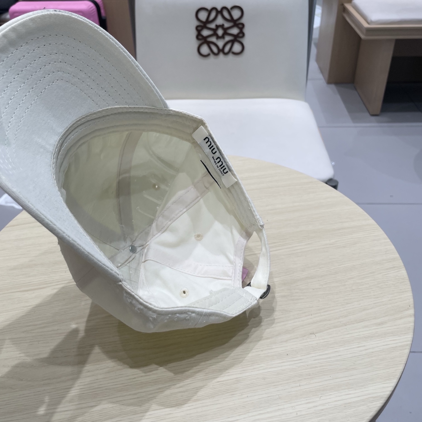 miumiu缪缪新款棒球帽，高级面料，头围57cm