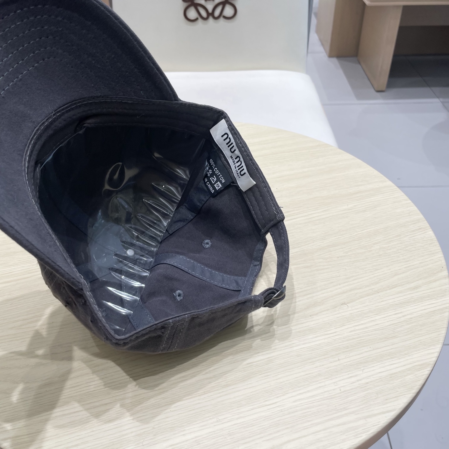 miumiu缪缪新款棒球帽，高级面料，头围57cm