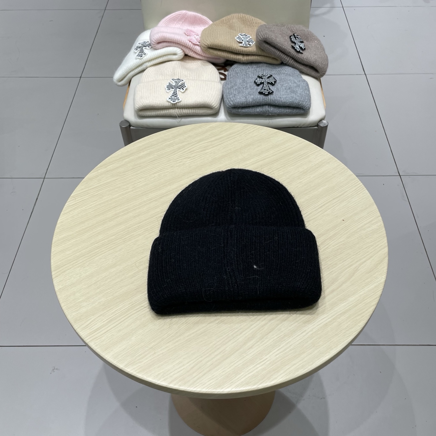 【克罗心】2025秋冬新款男女款针织毛线帽#
很有质感的一款～百搭单品