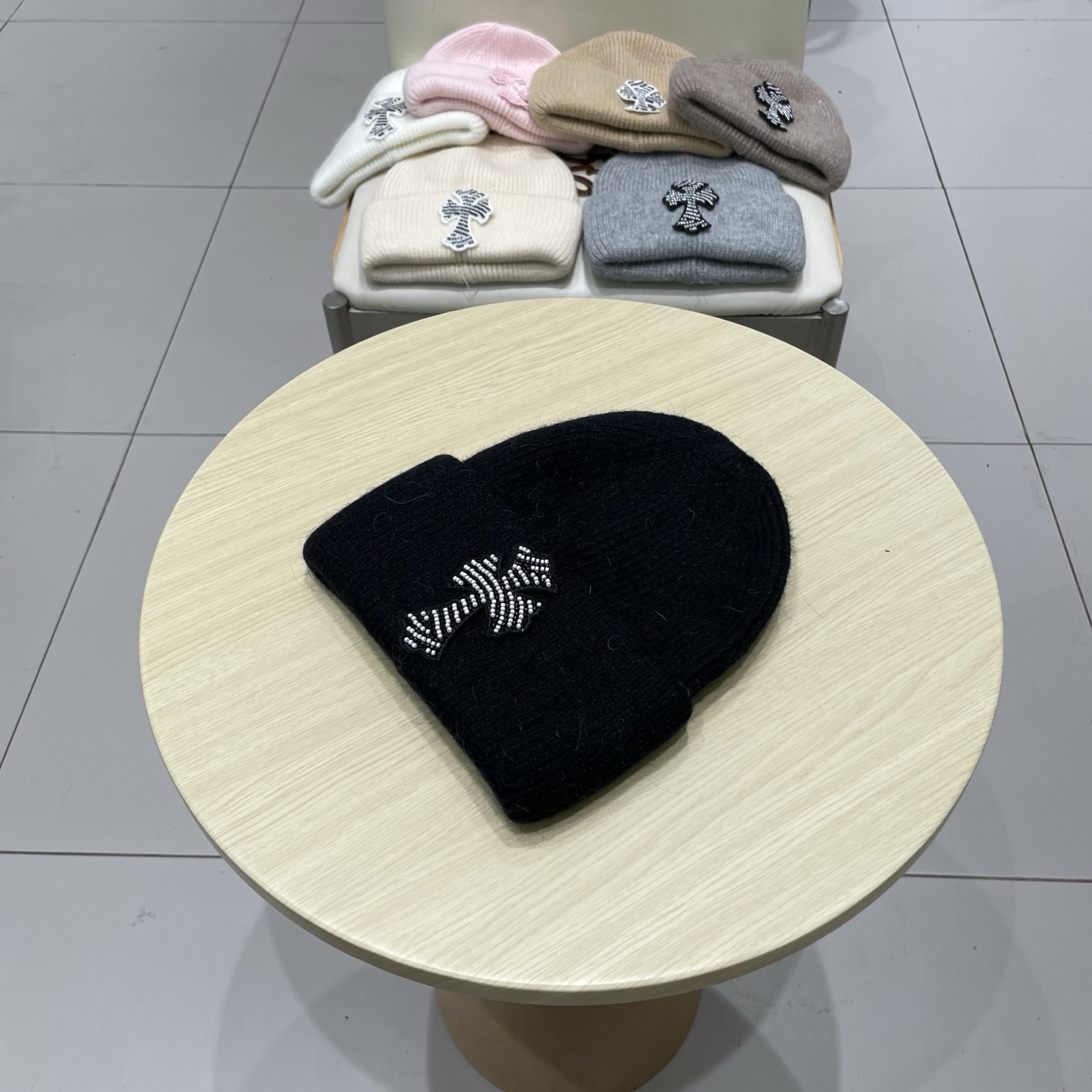 【克罗心】2025秋冬新款男女款针织毛线帽#
很有质感的一款～百搭单品