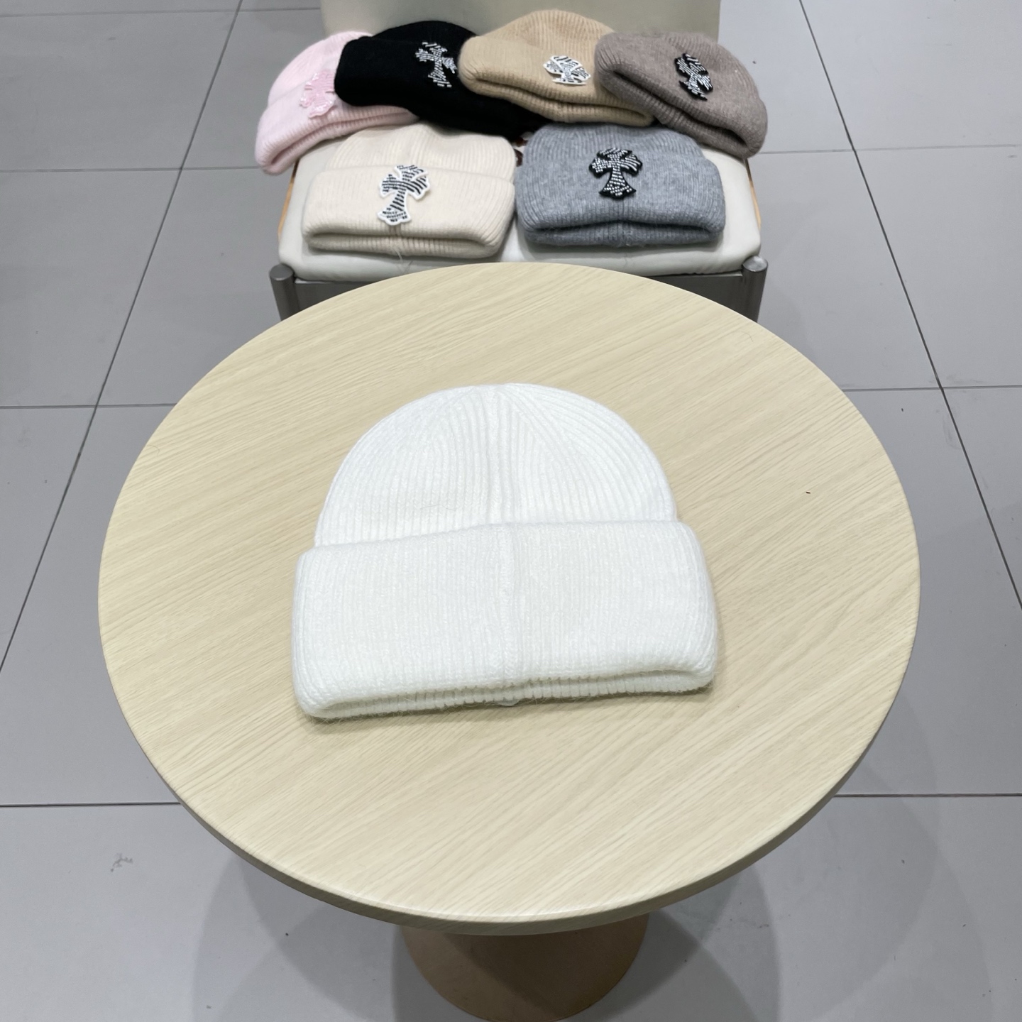 【克罗心】2025秋冬新款男女款针织毛线帽#
很有质感的一款～百搭单品