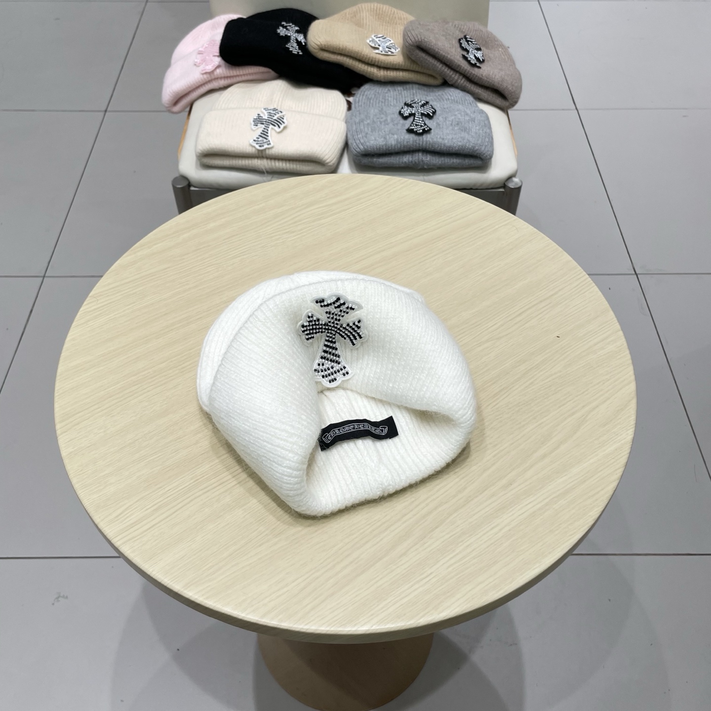 【克罗心】2025秋冬新款男女款针织毛线帽#
很有质感的一款～百搭单品