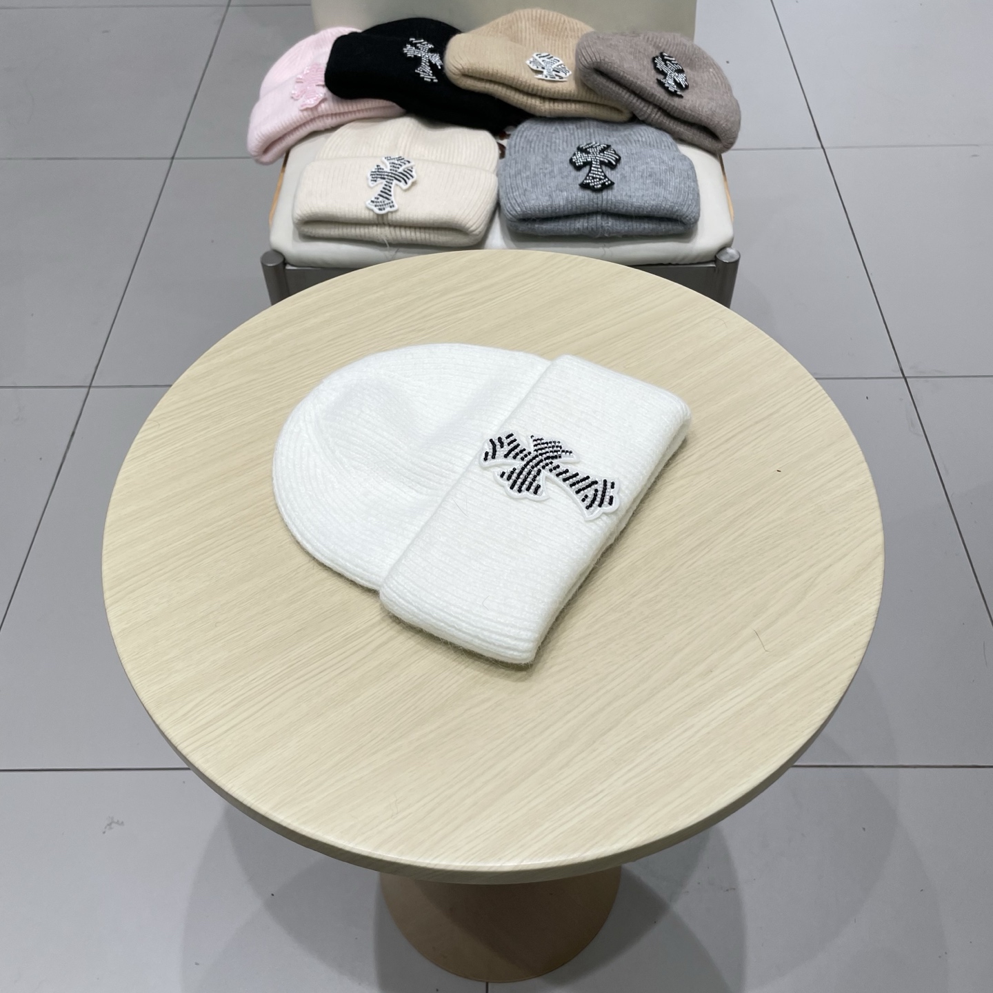 【克罗心】2025秋冬新款男女款针织毛线帽#
很有质感的一款～百搭单品