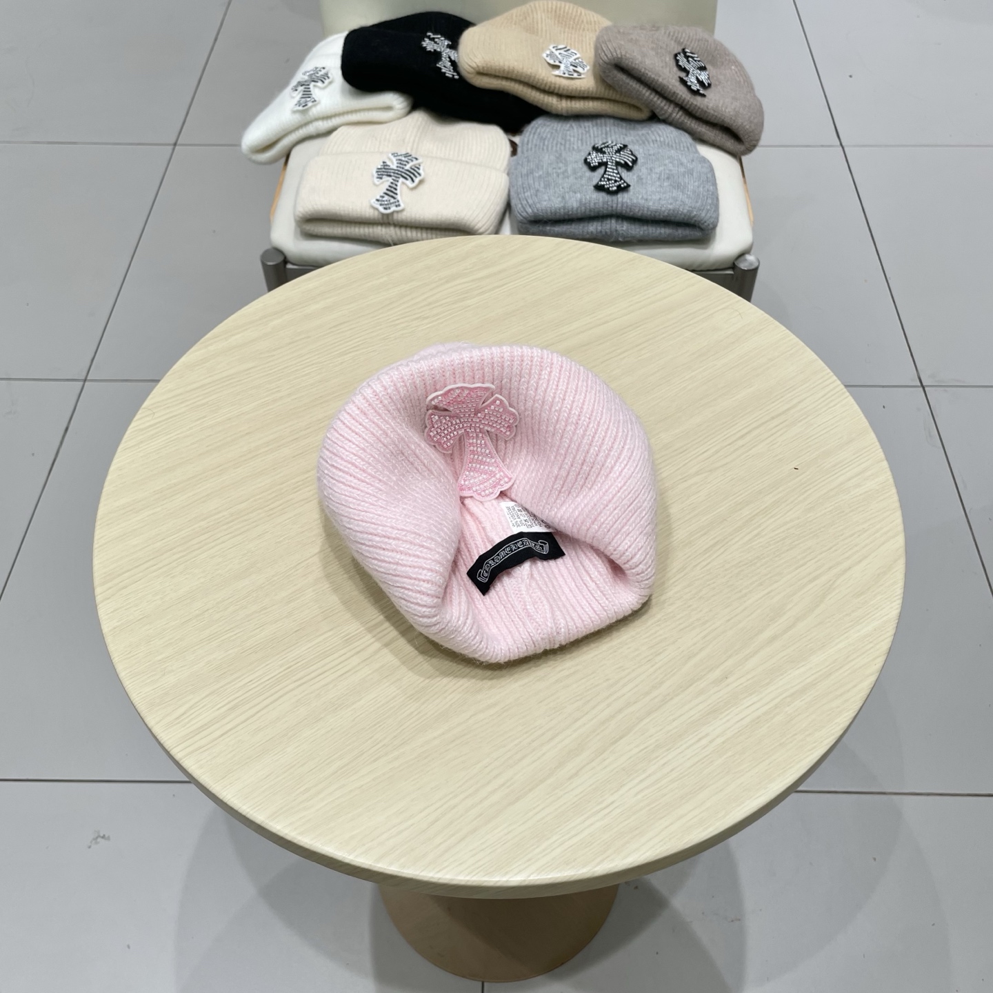 【克罗心】2025秋冬新款男女款针织毛线帽#
很有质感的一款～百搭单品