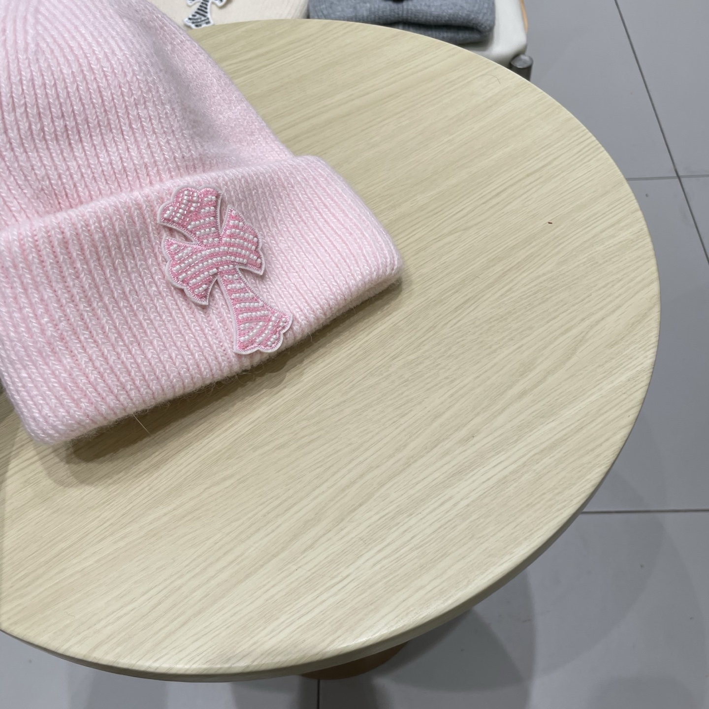 【克罗心】2025秋冬新款男女款针织毛线帽#
很有质感的一款～百搭单品