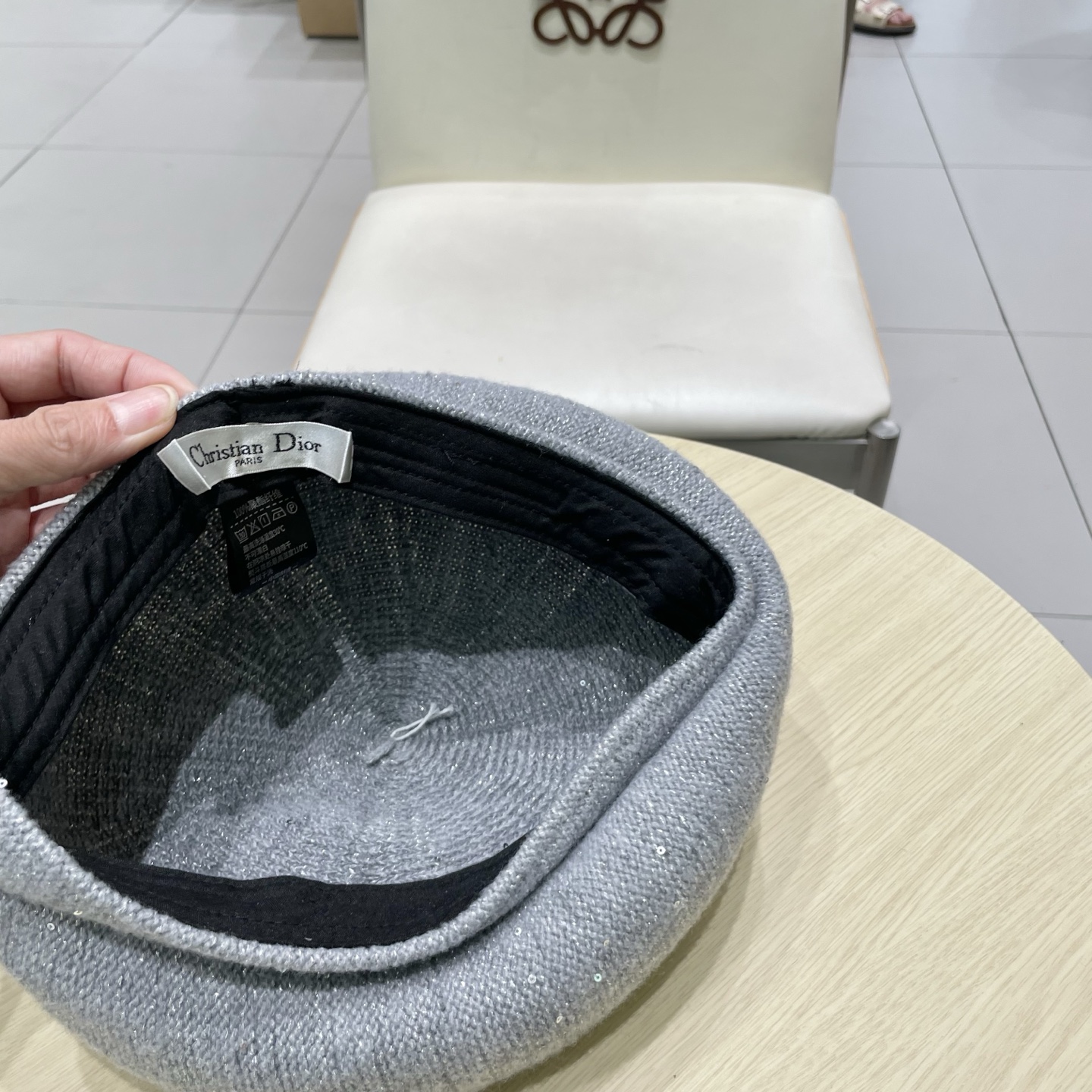  DIOR迪奥贝雷帽女款秋冬季显脸小2025新款韩系气质羊毛画家蓓蕾帽子