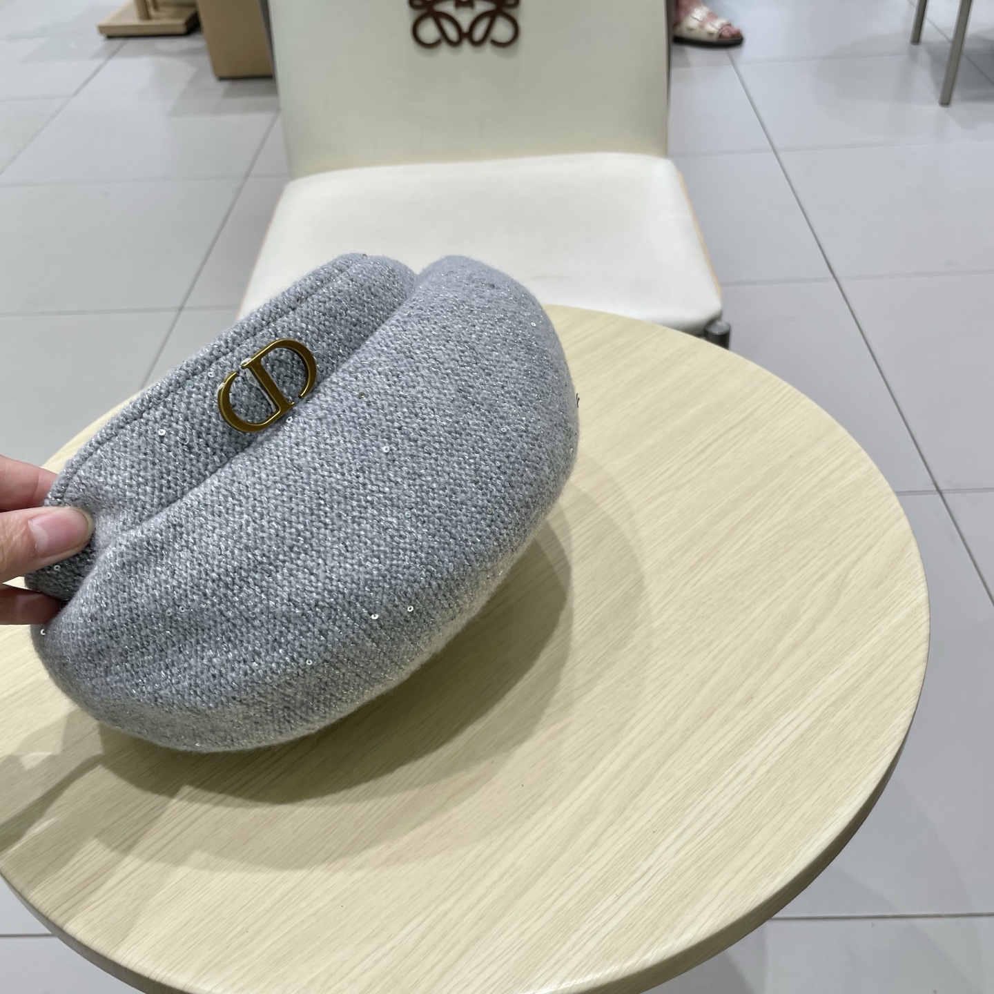  DIOR迪奥贝雷帽女款秋冬季显脸小2025新款韩系气质羊毛画家蓓蕾帽子